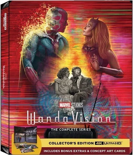 WandaVision: The Complete Series (Steelbook) [New 4K UHD Blu-ray] Steelbook