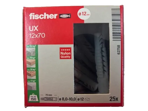 Fischer UX 12x70mm