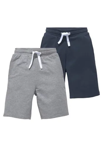KIDSWORLD Sweatshorts 2er Pack Sweatbermudas in Must-have Farben (Packung, 2-tlg., 2) in bequemer Sweatware