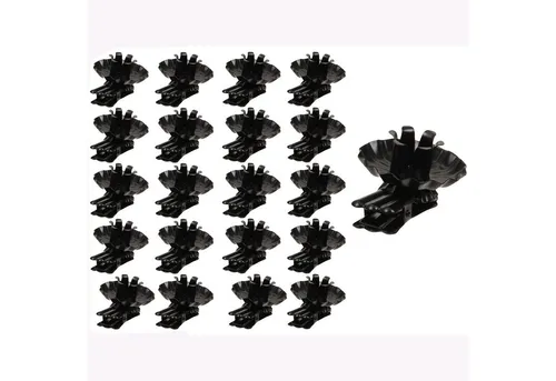 Annastore Kerzenhalter Baumkerzenhalter Clip aus Metall Ø 40 mm (Kerzenhalter für Christbaum), Kerzenhalter Weihnachtsbaum, Weihnachtbaumkerzenhalter