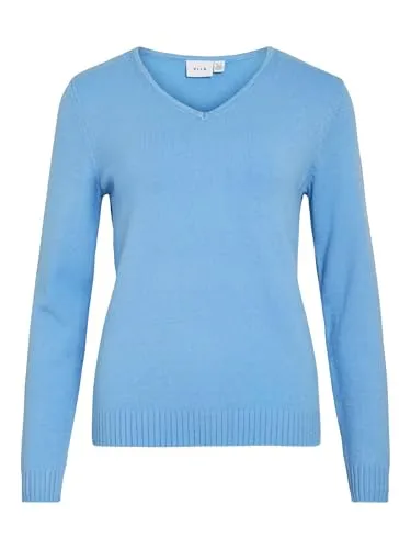 Viril V-Neck L/S Knit Top - Noos