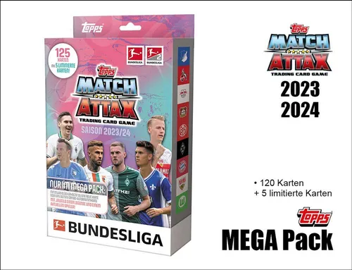 Topps Match Attax Bundesliga 2023/2024 MEGA PACK