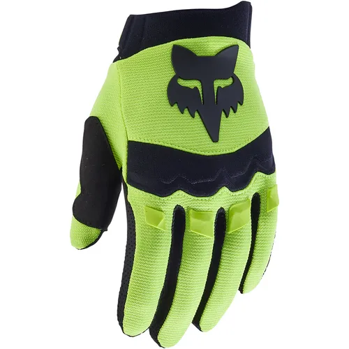 FOX Racing Youth Dirtpaw Glove - Unisex Handschuhe Größe M in Grün - Motorradhandschuhe in stylischem Grün, Größe M; Highlights: Stretchmaterial und Touchscreen-Kompatibilität; ideal für Downhill-Fahrten und optimalen Schutz.