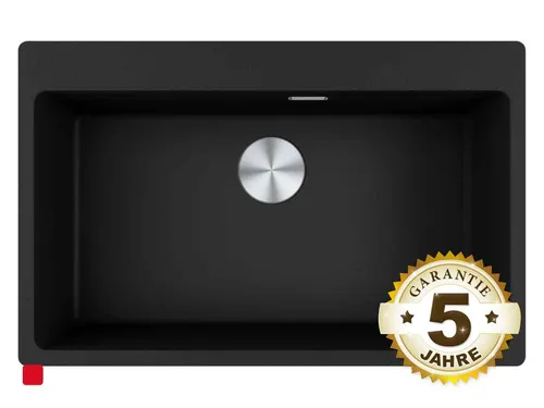 Franke Maris MRG 610-73 A Onyx Granitspüle in schwarz von Franke