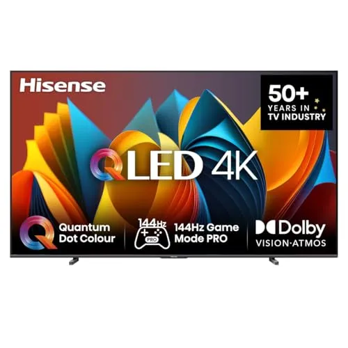 HISENSE 100E7NQ QLED TV in grau von Hisense