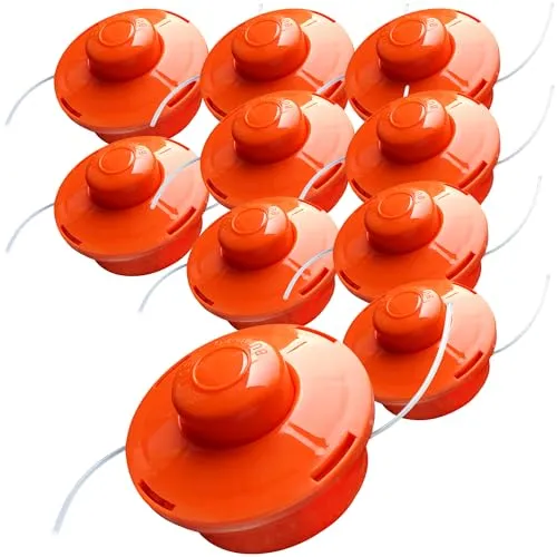 NEMAXX® Fadenkopf für Motorsense – Doppelfadenkopf mit Tippautomatik