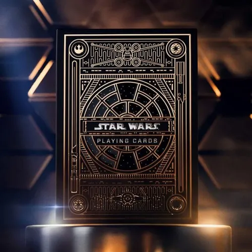 Star Wars Spielkarten Gold Version in gold von theory11