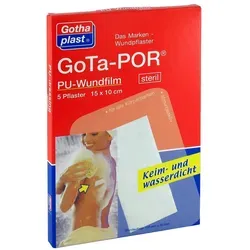 Gota-por Pu Wundfilm 15x10 cm steril Pflaster