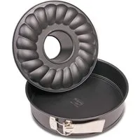 Dr. Oetker Springform Ø 24 cm - Hochwertige Springform aus Stahl mit Antihaftbeschichtung für perfekte Backergebnisse. Hitzebeständig bis 230°C, ideal für Kuchen und Torten. MADE IN GERMANY mit 5 Jahren Garantie.