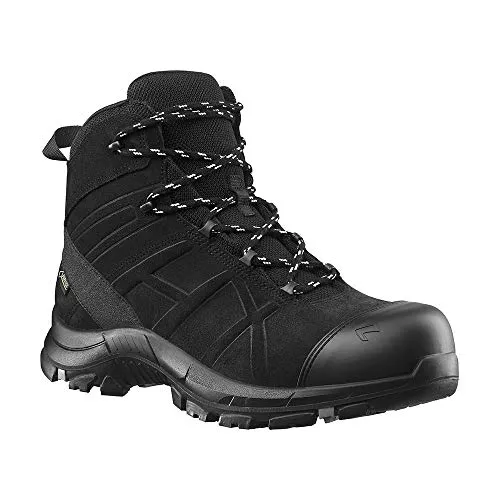 Haix Sicherheitsschuhe Black Eagle Safety 53 mid – S3 ESD Stiefel aus Echt Leder, Größe 41 - Arbeits- & Schutzkleidung – Wasserdichte S3 Sicherheitsstiefel mit ESD-Zertifizierung, ideal für Bau und Industrie, bieten höchsten Tragekomfort und hervorragenden Schutz.