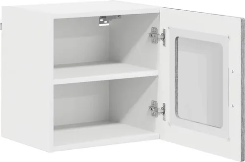 vidaXL Küchenschrank 2 pcs Graues Sonoma 40 x 31 x 40 cm - Küchenunterschrank aus hochwertigem Holzwerkstoff, bietet viel Stauraum und besticht durch modernes, minimalistisches Design – ideal für jede zeitgenössische Küche.