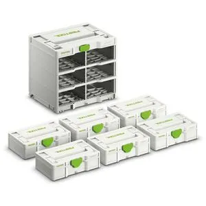 FESTOOL Systainer³ Rack SYS3-RK/6 M 337-Set