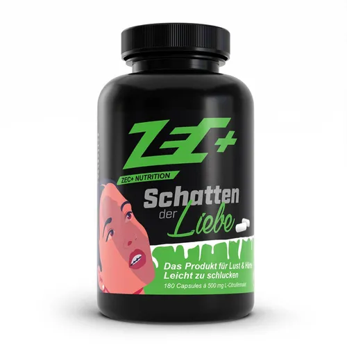 ZEC+ SCHATTEN DER LIEBE – vegane Kapseln für Männerkraft & Ausdauer