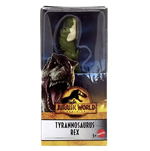 Jurassic World Tyrannosaurus Rex Dinosaurier, 15,2 cm, Spielzeug ab 3 Jahren