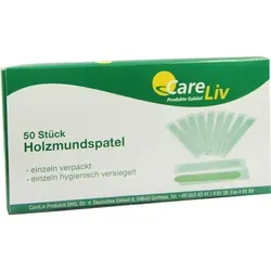 Holzmundspatel einzeln verpackt 50 St von CareLiv