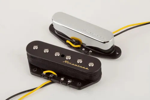 Fender Vintage Noiseless Tele Pickup Set - Gitarren- & Bass-Zubehör mit herausragender Geräuschreduzierung für einen klaren, vintage Sound.