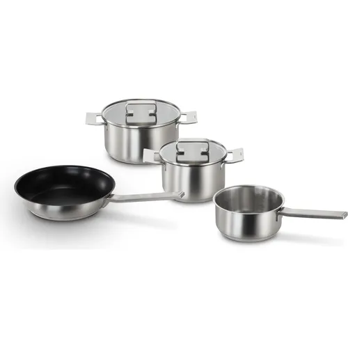 HEZ9SE040 Kochgeschirr-Set - Zubehör Kochen & Backen, geeignet für alle Elektroherde inklusive Induktion und leicht mit 5.159 kg für müheloses Kochen.