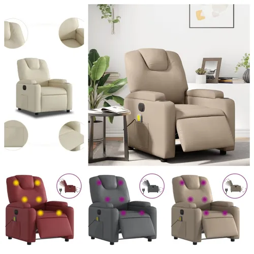 Massagesessel Elektrisch Kunstleder