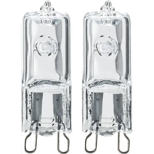 Paulmann Eco Halogen Stiftsockellampen 52Watt G9 klar 750lm warmweiß dimmbar 2 x
