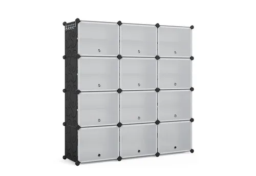 Mondeer DIY Schuhschrank 3x7 - Modularer Schuhaufbewahrungsschrank für 42 Paar Schuhe - Platzsparender Schuhschrank mit 3x7 Stufen, ideal für den Eingangsbereich. Robuste Konstruktion aus hochwertigem Material, leicht zu reinigen und vielseitig einsetzbar für Bücher oder Spielzeug.