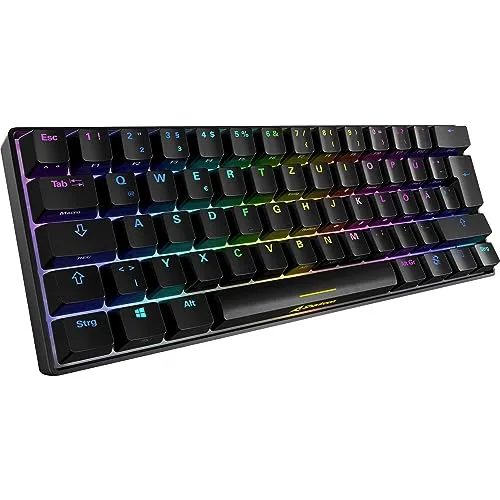 SKILLER SGK50 S4 Gaming-Tastatur schwarz, DE-Layout von Sharkoon
