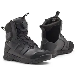 FOX Defend ADV Motorrad Stiefel, wasserdicht, schwarz, Größe 46 - Robuste Motorrad Stiefel mit GORE-TEX Obermaterial für Wasserfestigkeit und Atmungsaktivität. Das BOA® Verschlusssystem sorgt für optimalen Komfort und individuelle Anpassung.