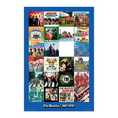Poster The BEATLES - 1967-1970 Blue 61x91,5cm NEU 15668ge