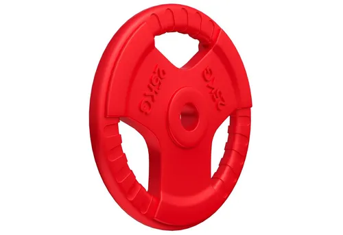 GORILLA SPORTS® Hantelscheiben in rot von Gorilla Sports