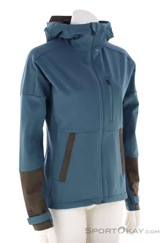 ION Shelter 2L Softshell Damen Bikejacke-Blau-S von ION
