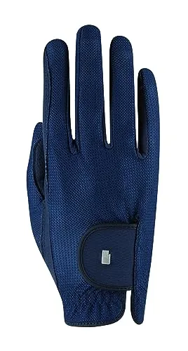 Roeckl Sports Reithandschuh ROECK-Grip LITE, Leichter Turnierhandschuh in Marine 6.5