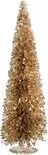 Mica Decorations Hänge-Weihnachtsbaum – champagnerfarbener Dekorationsbaum (60 cm) - Der champagnerfarbene Hänge-Weihnachtsbaum von Mica Decorations bringt festliche Eleganz in Ihr Zuhause. Ideal für Fensterbänke oder Sideboards, schafft er stimmungsvolle Akzente und benötigt wenig Platz.