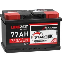 LANGZEIT 12V 77Ah Starterbatterie von LANGZEIT Batterien