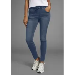 Stretch-Jeans ARIZONA Damen, Gr. 34, blau von Arizona