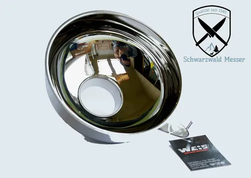 Marmeladetrichter Edelstahl Weis