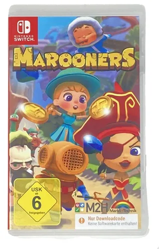 Marooners · Nintendo Switch · USK 6 Neu und OVP Downloadcode! M2H Markt+Technik