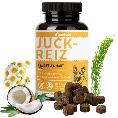 Schnüffelfreunde Juckreiz - Bei trockener Haut und Schuppen - 150g