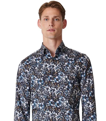 VENTI Langarmhemd - Hochwertiges Businesshemd mit Stretch - Hemden, sehr schmale Schnittführung und hochwertiger Baumwollmix mit Stretch für optimalen Tragekomfort, ideal für einen smarten Auftritt.