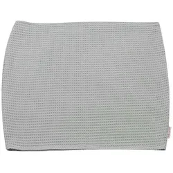 Baby Lagerungsbezug Waffelmuster grau von HOBEA