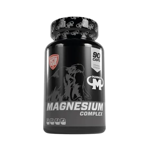 Mammut Nutrition Magnesium Complex 90 Kapseln/Dose aus vier bioverfügbaren Magnesiumformen