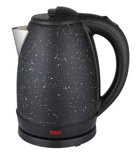 Grafner Edelstahl Wasserkocher 1,7L in schwarz von Heuer GmbH