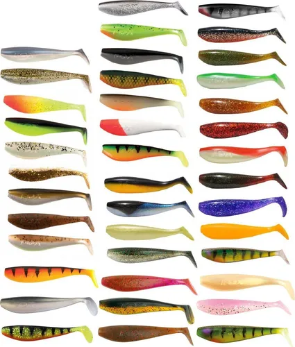 Fox Rage Zander Pro Shads Gummifische 12cm, Farbe:Firehead