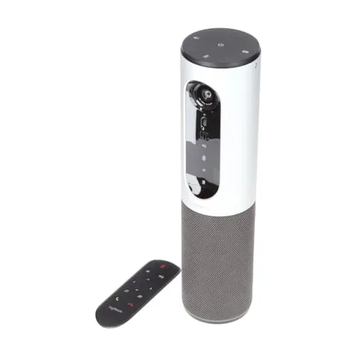 Logitech ConferenceCam Connect - Hochwertige Videokonferenz Webcam - Webcams für professionelle Meetings mit 1080p Auflösung, kabelloser Konnektivität und integrierten Mikrofonen für kristallklare Kommunikation.
