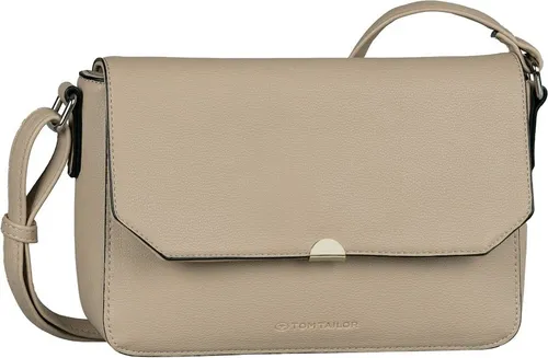 TOM TAILOR Nance Flap Bag No Zip Umhängetasche - Damentasche in elegantem Taupe, verstellbarer Umhängegurt für optimalen Tragekomfort und ideal für Freizeitaktivitäten.