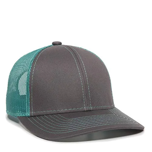 Outdoor Cap Strukturierte Netz-Trucker-Kappe hinten