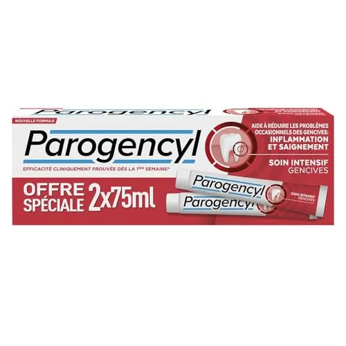 Parogencyl Zahnpasta Intensivpflege Zahnfleisch 2er-Pack x 75 ml