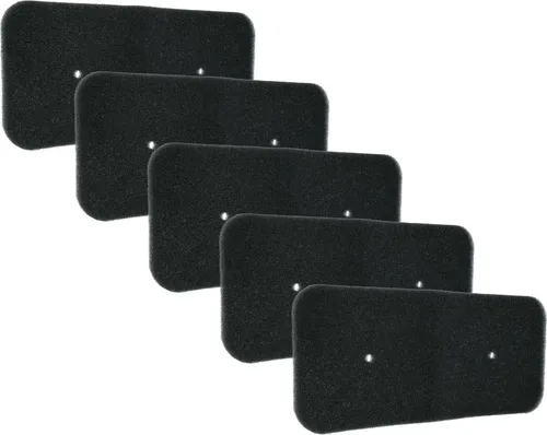 vhbw 5x Schwammfilter kompatibel mit Hoover DXW4 H7A1TCE 31100962, DXW4 H7A1TCE 31100965, DX H9A2TCEX 31100951, DX H9A2DCE-8 31100896 Wäschetrockner