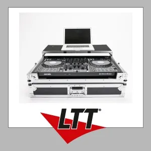 Magma DJ Workstation DDJ-FLX B-Stock - B-Stock DJ-Controller Case für Pioneer DDJ-FLX10, robustes 9 mm Sperrholz, ideal für den Road-Einsatz mit ausziehbarer Laptop-Ablage und gummierter Innenpolsterung.
