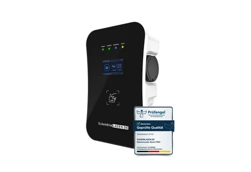 DAHEIM LADEN Elektroauto-Ladestation DaheimLader Smart PRO Wallbox, 11kW / 16A, 3-phasig, mit App, RFID, softwarebasierter Stromzähler, DockingStation, OCPP Version 1.6j