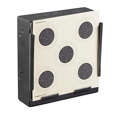 Perfecta Kugelfangkasten für Luftgewehre - Sportausrüstung & -bekleidung, robuster Stahlkasten für Luftdruck- und Airsoftwaffen, ideal für sichere Nutzung mit weniger als 7,5 J Geschossenergie.