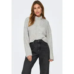 ONLY Female ONLMELANIE Strickpullover - Pullover für Damen, normal geschnitten, aus weichem Materialmix für angenehmen Tragekomfort und vielseitige Kombinationsmöglichkeiten.